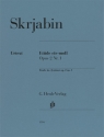 Et�de cis-Moll op.2,1 f�r Klavier