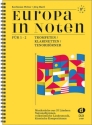 Europa in Noten f�r 1-2 Trompeten (Klarinetten, Tenorh�rner) Partitur (Spiralbindung)