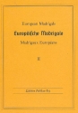 Europ�ische Madrigale Band 2 f�r gleiche Stimmen Partitur