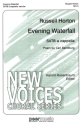Evening Waterfall for mixed chorus (SATB) a cappella score