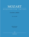 Exsultate jubilate KV165 f�r Sopran und Orchester Klavierauszug