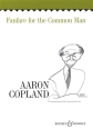 Fanfare for the common Man for 11 brass instruments and percussion score and parts
