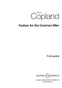 Fanfare for the Common Man for brass and percussion score
