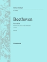 Fantaisie c-Moll op.80 f�r Klavier, Chor und Orchester Klavierauszug