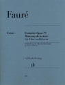 Fantaisie op.79  und  Morceau de lecture f�r Fl�te und Klavier