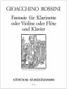 Fantasie f�r Klarinette (Violine / Fl�te) und Klavier