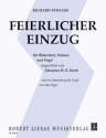 Feierlicher Einzug f�r Bl�serchor, Pauken und Orgel Partitur