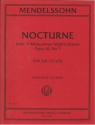 Felix Mendelssohn, Nocturne Cello Sextet PARTITUR + STIMMEN