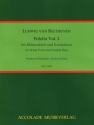 Fidelio Band 2 (Nr.6-11) f�r 2 Oboen, 2 Klarinetten, 2 Fagotte, 2 H�rner und Kontrabass Partitur und Stimmen