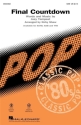 Final Countdown for mixed choir (SAB) and piano choral score