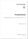 Final(ment)e, Beziehungsweisen f�r 2 Trompeten und Orchester Partitur, Gro�format