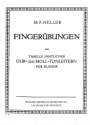 Finger�bungen mit Tabelle s�mtlicher Dur- und Molltonarten