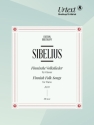 Finnische Volkslieder  f�r Klavier