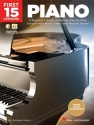 First 15 Lessons (+ Online-Audio +-Video) for piano