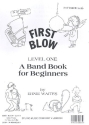 First Blow Level 1 A Band Book for Beginners 3. Stimme in B