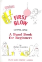 First blow level 1: Partitur A Band Book for Beginners