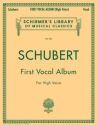 First Vocal Album for high voice and piano (en/dt)