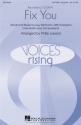 Fix You - SATTBB A Cappella for mixed choir (SATTBB) a cappella choral score