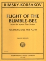 Flight of the Bumble Bee for string bass and piano