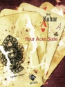 Four aces Suite pour 4 guitares partition et parties