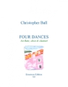 Four Dances for flute, oboe and clarinet score and parts
