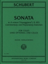 Franz Schubert, Sonata In A Minor D 821 1-2 Cellos