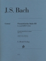 Franz�sische Suite Nr.3 h-moll BWV814 f�r Klavier