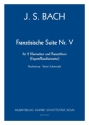 Franz�sische Suite Nr.5 f�r 2 Klarinetten und Bassetthorn (Fagott/Bassklarinette) Partitur und Stimmen
