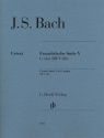 Franz�sische Suite Nr.5 G-dur BWV816 f�r Klavier