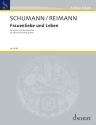 Frauenliebe und Leben op. 42 f�r Sopran und Streichquartett Partitur und Stimmen