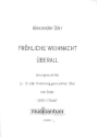 Fr�hliche Weihnacht �berall f�r gem Chor (oder unisono) und Orgel Orgel