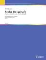 Frohe Botschaft f�r 4 Blockfl�ten oder 4 Streicher, Gesang und Gitarre ad libitum Partitur