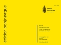 Fr�he Orgelwerke op. 3,4 und 5