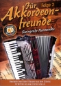 F�r Akkordeonfreunde Band 2 (+CD) f�r Akkordeon