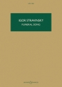 Funeral Song op.5 for orchestra study score
