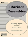 Galway Pipers for Bb clarinet quartet score and parts