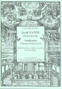 Gaudeamus omnes fideles � 7 for voices, recorders or viols (SSAATTB) score and parts
