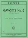Gavotte op.23,2 for cello and piano