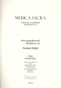 Geistliche Werke zu verschiedenen Anl�ssen f�r Soloinstrument und Klavier (Orgel), Violoncello (Posaune) Cello (Posaune/Fagott)