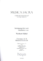 Geistliche Werke zu verschiedenen Anl�ssen f�r Soloinstrument und Klavier (Orgel), Trompete (Saxophon in B)