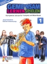 Gemeinsam lernen & spielen Band 1 (+Online Audio) f�r Bl�serklasse (Blasorchester) Trompete