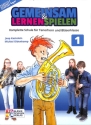 Gemeinsam lernen & spielen Band 1 (+Online Audio) f�r Bl�serklasse (Blasorchester) Tenorhorn