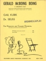 Gerald McBoing Boing for narrator and orchestra score