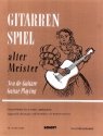 Gitarrenspiel alter Meister Heft 2 f�r Gitarre
