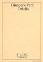 Giuseppe Verdi, Othello Libretto Libretto