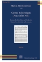 Gottes Schweigen (Aus tiefer Not) f�r Soli, gem Chor und Orchester Partitur, Gro�format