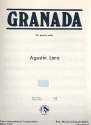 Granada for piano
