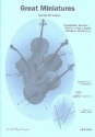 Great Miniatures from the 19th Century f�r 4 Violoncelli Partitur und Stimmen