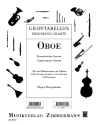 Grifftabelle f�r Oboe franz�sisches System (Voll- und Halbautomatik mitTrillern)