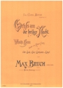 Gru� an die heilige Nacht op.62 f�r Alt solo, gem Chor, Orchester und Orgel Klavierauszug